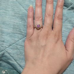  14K Rose Gold: Size 6.5