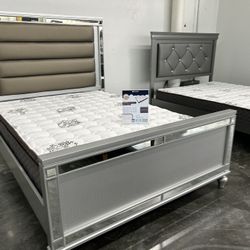 Queen Bed With Mattress