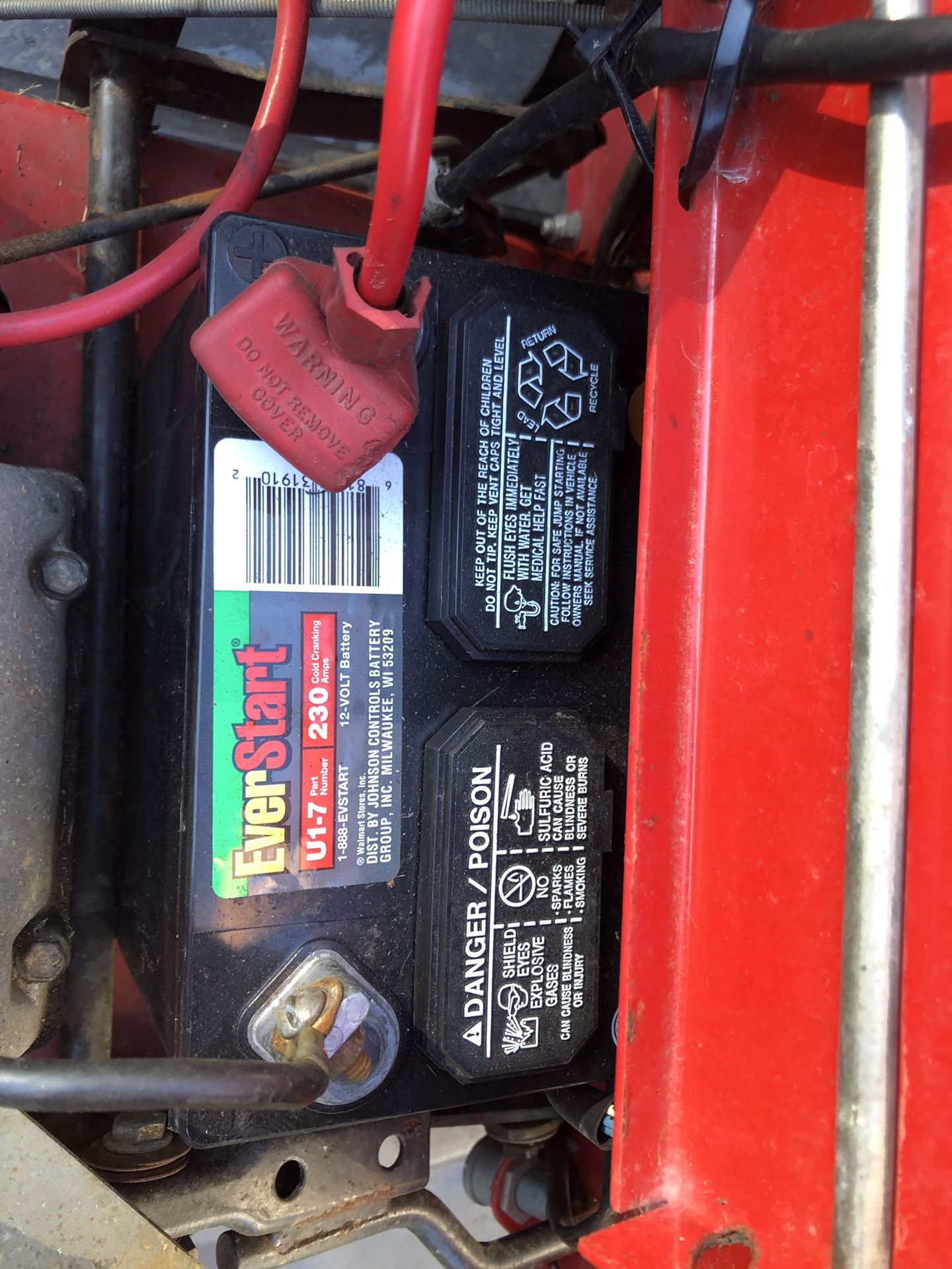 toro-8-32-riding-mower-runs-new-battery-needs-for-sale-in-sumner
