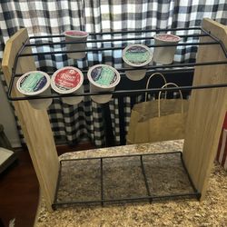 K cup coffee rack