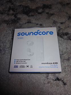 Soundcore A30i by Anker, Smart Noise Cancelling Earbuds, Lipstick-Shaped Stylish Design