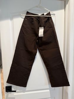 Brand new Zara brown culotte pants size 4