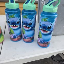 Stitch Water Bottle $5