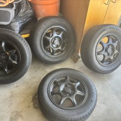 Pristine Mazda NA OEM Rims with new Tires - $600 