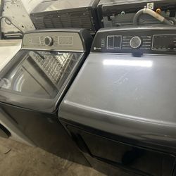 🎉🌆GE Washer And Dryer Gas Nice Set🌆🎉
