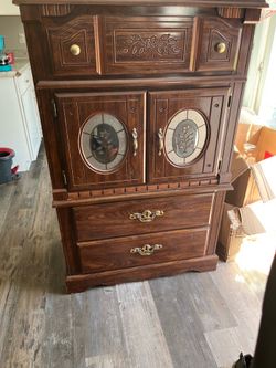 Cedar dresser