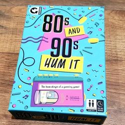 80s and 90s Hum It Card Game NEW IN BOX never opened