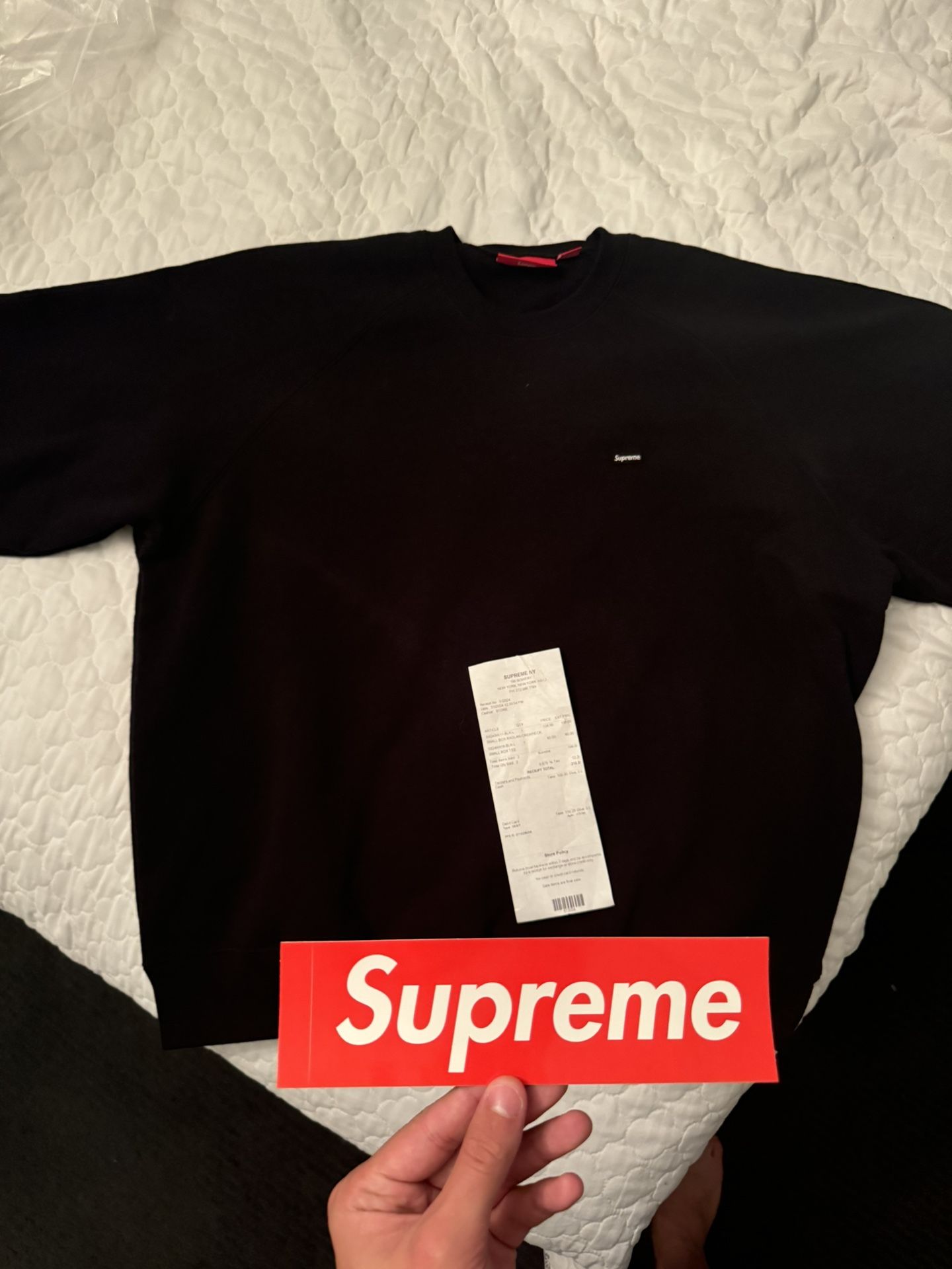supreme box logo pullover