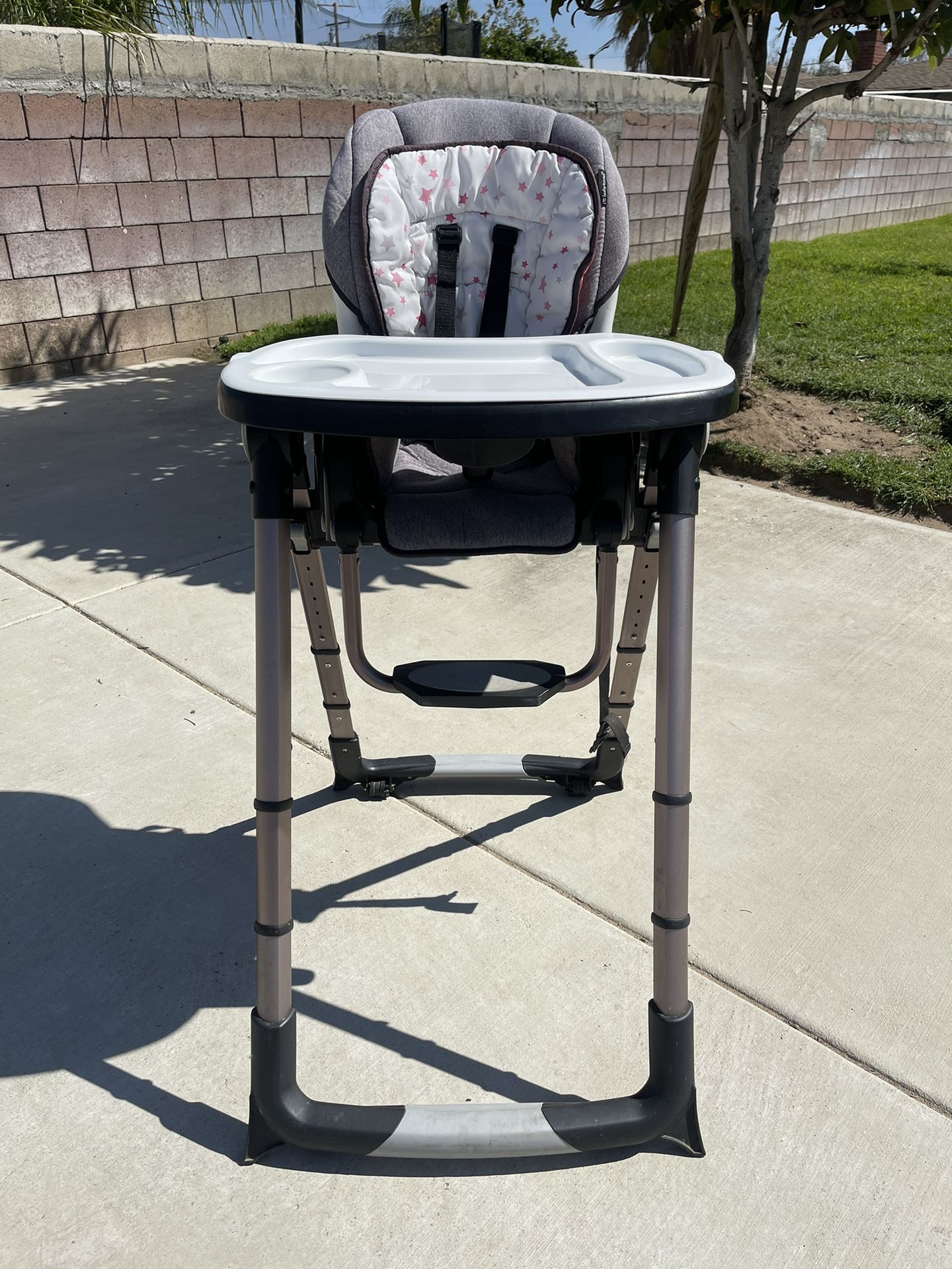 Baby Trend Stardust Rose Go Lite Snap Gear 5-In-1 Feeding Center High Chair 