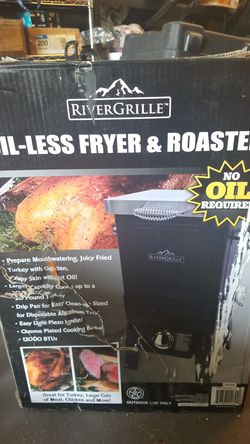 Oil less fryer and roaster