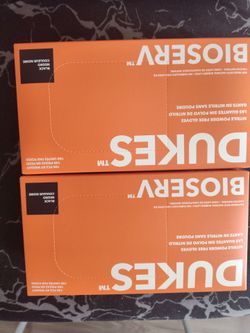 2 boxes gloves nitrile large