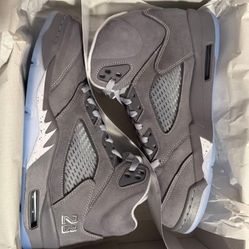Air Jordan 5 Retro Wolf Grey Size 11