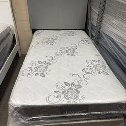 TWIN BED FRAME AND MATTRESS $280