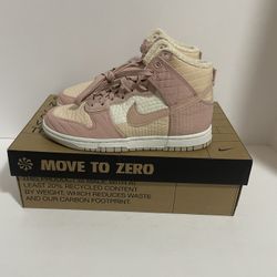 Pink Oxford Dunk High