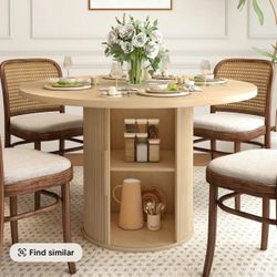 round dining table 