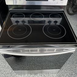 stainless steel 5 burner electric stove (samsung)