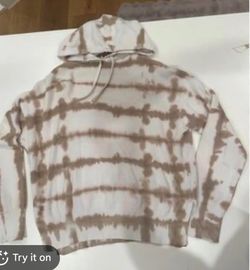 RD Styles tie dye hoodie sweatshirt , lightweight knit