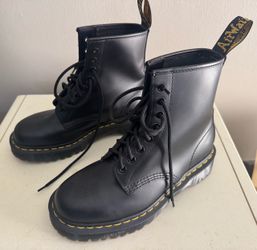 Dr. Martens 1460 Black Leather Lace-Up Boots