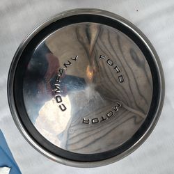 Ford Motor Company dog dish hubcaps