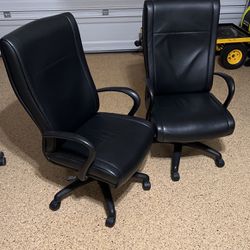 Executive Office Chairs (pair)