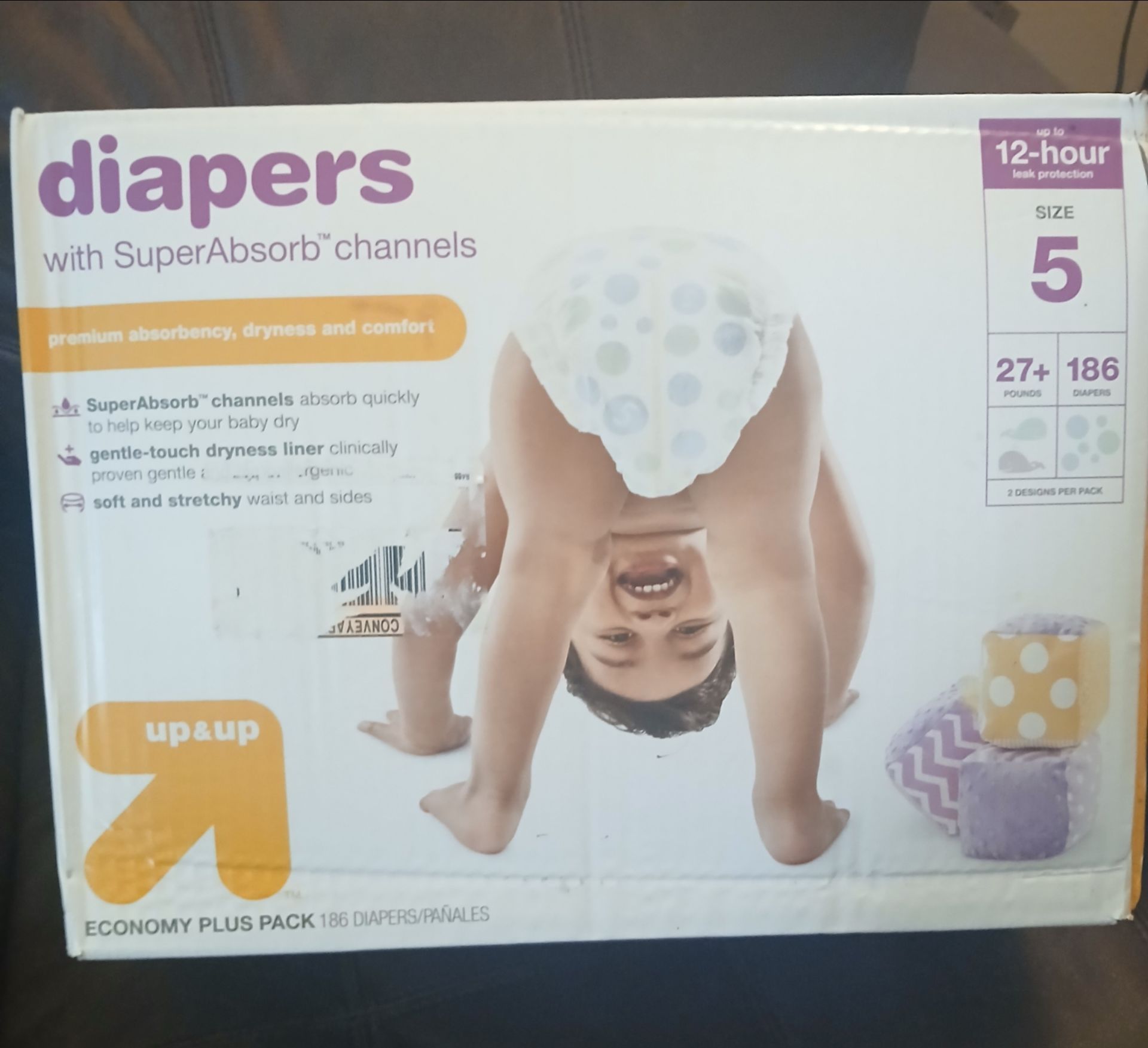 Diapers Size 5. New Box