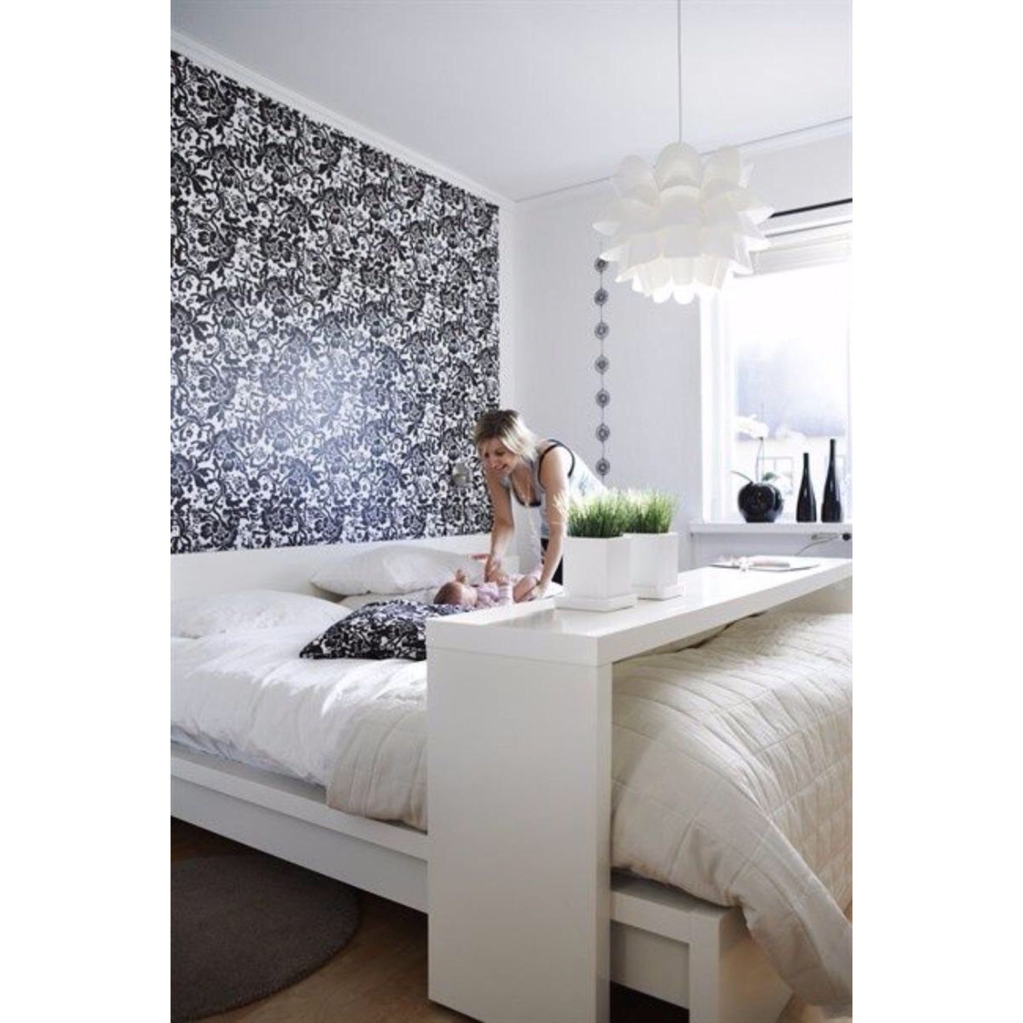 IKEA occasional table MALM rolling console for Sale in New York, NY