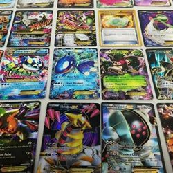 Pokemon Card Lot 100 OFFICIAL TCG Cards Ultra Rare Included - GX EX or Mega EX - kids gift toy