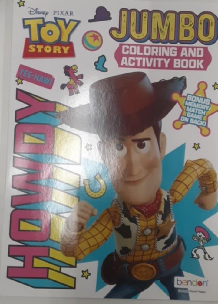 New Toy Story Coloring And Activity Book