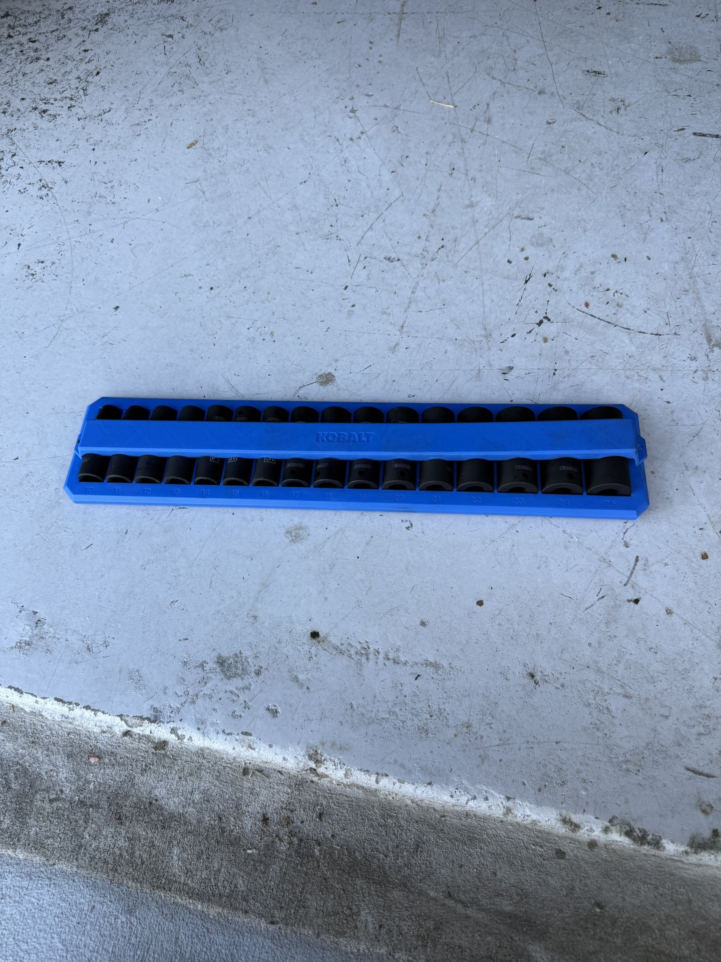 Metric Deep Socket For 1/2 Inch Drive