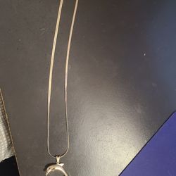 925 silver necklace and Pendant