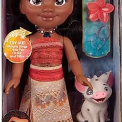 Moana Doll With Pua 