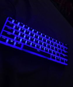 Gk61 Hot Swap With Hyper X Pudding Keycaps