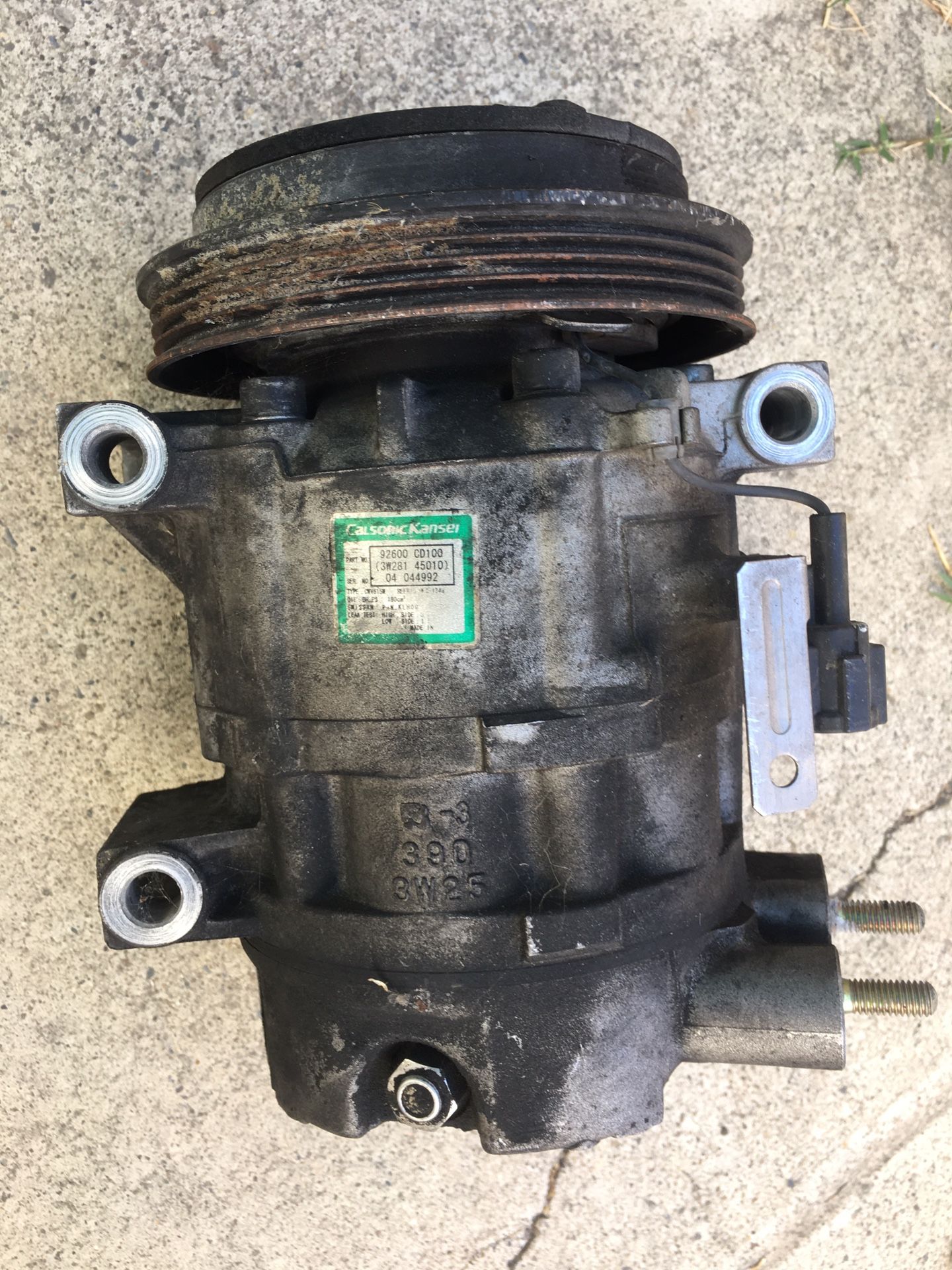 Nissan/Infiniti Ac Compressor Part number 92600