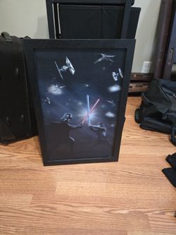 3d Luke Vs Vader Star Wars Picture 