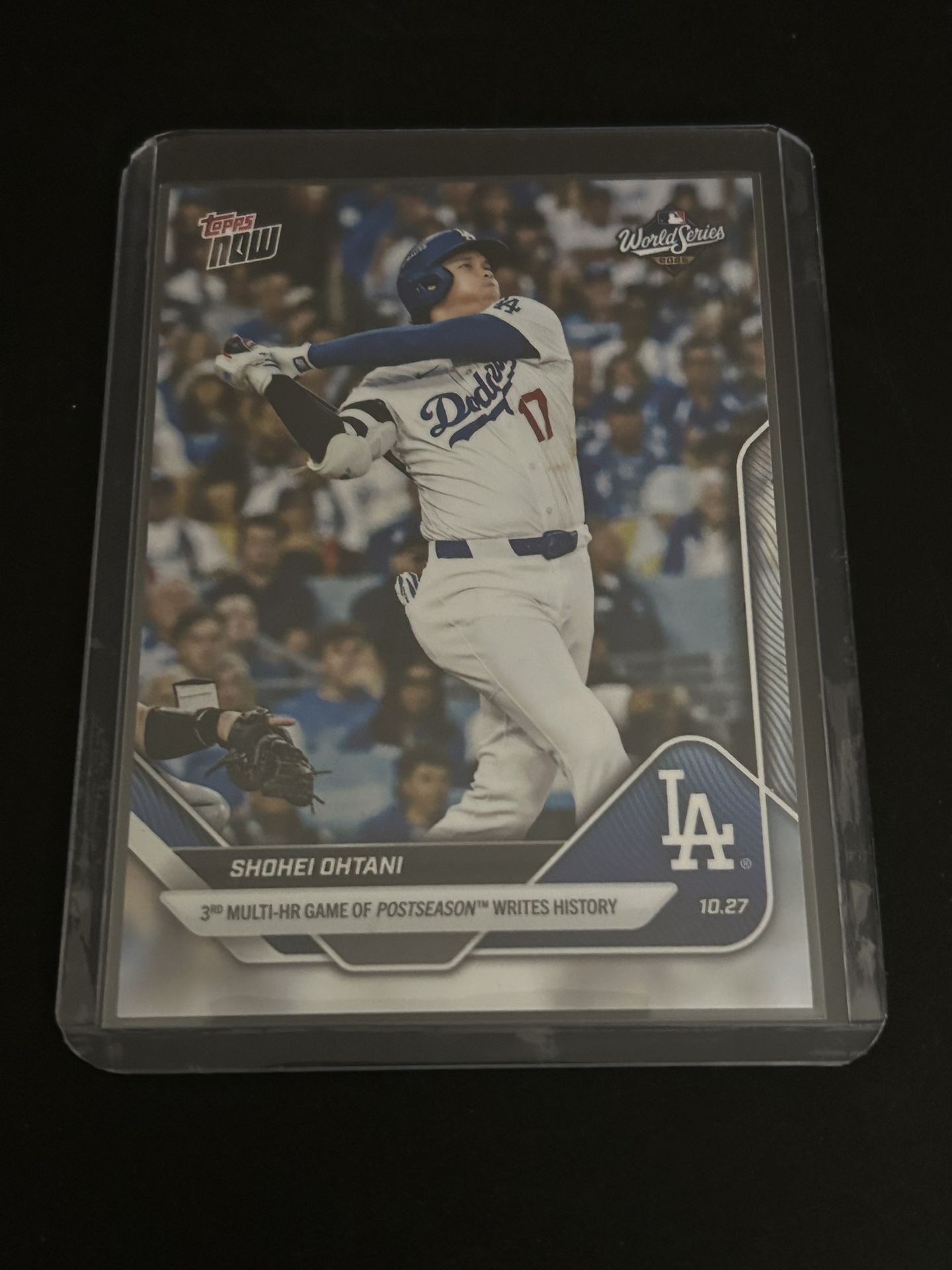 Dodgers World Series MVP Shohei Ohtani Topps Now SP
