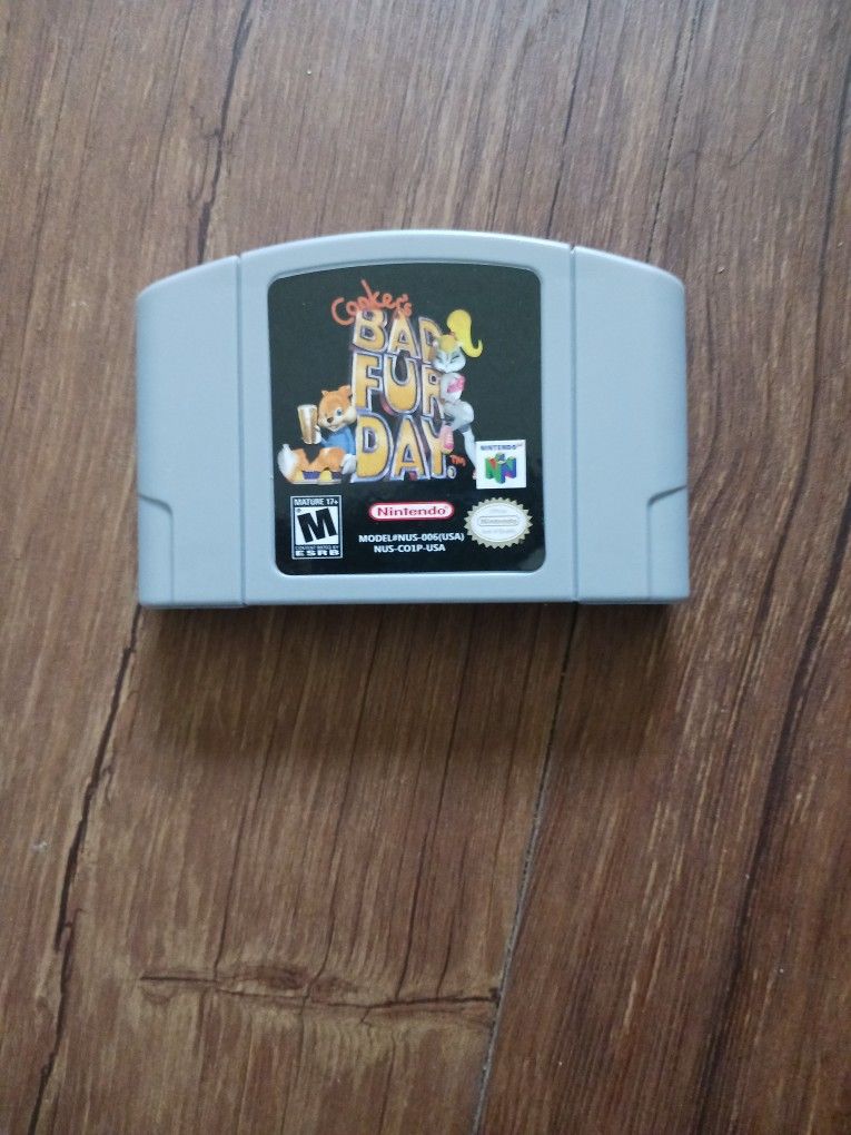 Conckers Bad Fur Day Nintendo 64 for Sale in Phoenix, AZ OfferUp