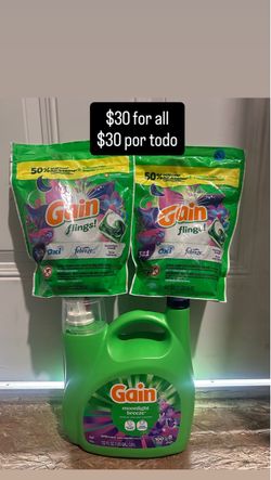 Gain Moonlight Breeze Laundry Bundle