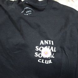 Anti Social Social Club Black tshirt (L)