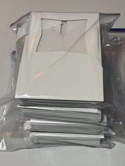 40 White Window Bakery Boxes – 6x6x3