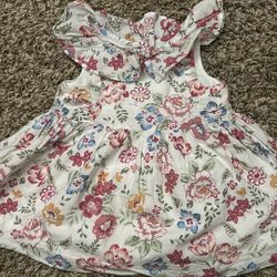 3-6 Months Janie And Jack Baby Floral Dress