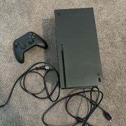 Xbox Series X With Controller 