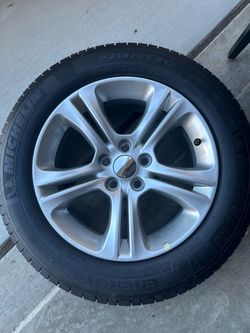 Set of (4) 17" OEM Dodge Charger Rims & Michelin Tires