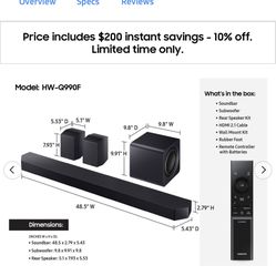 Samsung Surround Sound Speakers