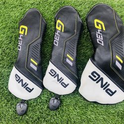 PING G430 Head Covers Driver & Fairway Woods Set 