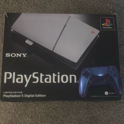 Ps5 DIGITAL EDITION 30th anniversary LIMITED EDITION + Disk drive Add On