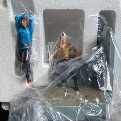 Star Trek: Cold Cast Resin Diorama Hand Painted ~ Kirk and Spock in