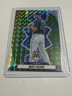 Matt Olson (Green cracked)