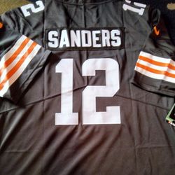 Sheduer Sanders Cleveland Browns Jerseys