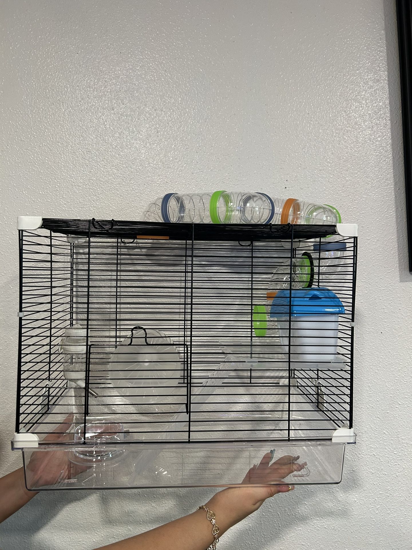 Clear Hamster Cage