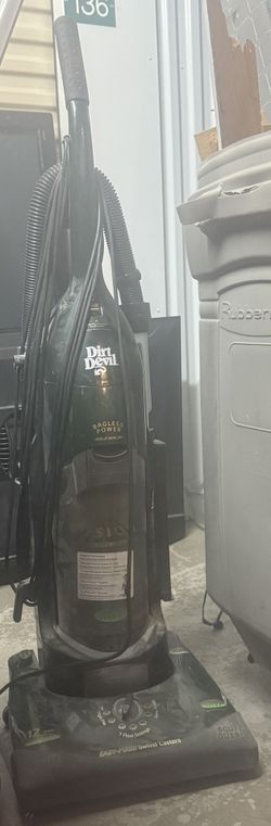 Dirt Devil Vision MVP easy push swivel casters vacuum